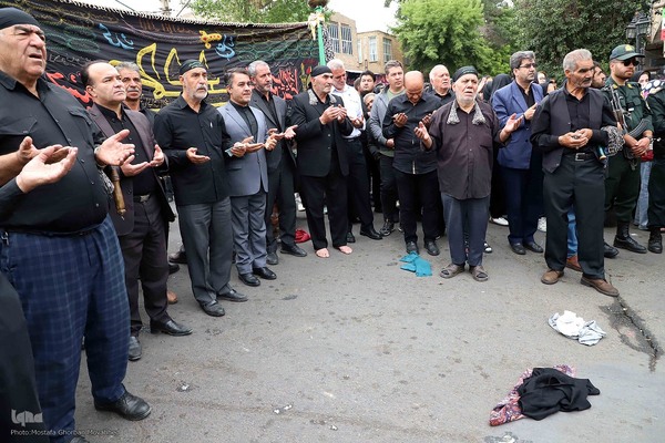 مراسم عزاداری عاشورای حسینی در شهرستان اهر