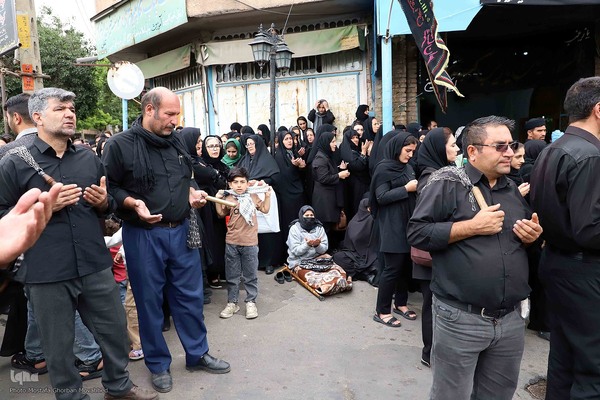 مراسم عزاداری عاشورای حسینی در شهرستان اهر