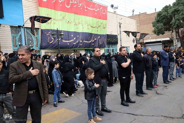 مراسم عزاداری عاشورای حسینی در شهرستان اهر