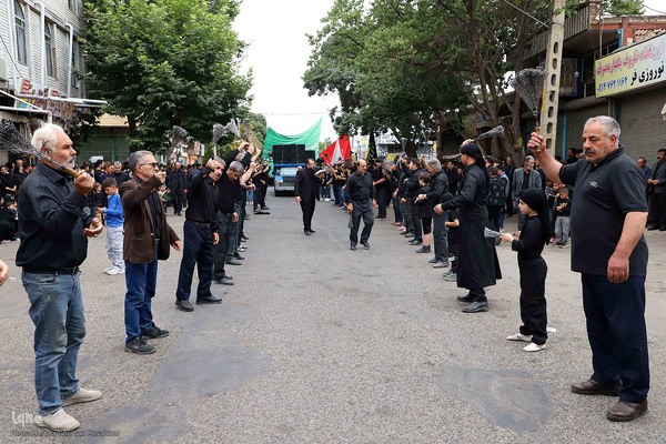 مراسم عزاداری عاشورای حسینی در شهرستان اهر