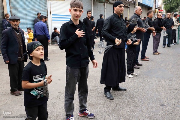 مراسم عزاداری عاشورای حسینی در شهرستان اهر