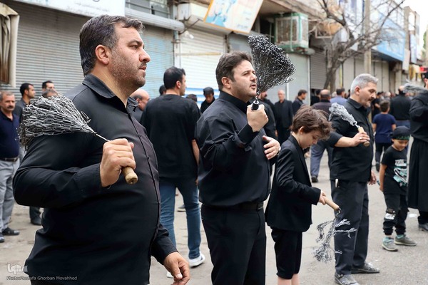 مراسم عزاداری عاشورای حسینی در شهرستان اهر