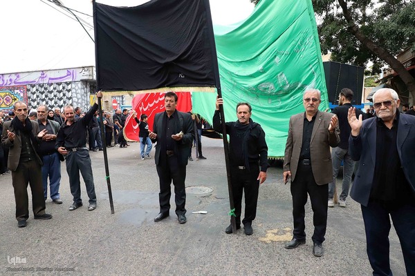 مراسم عزاداری عاشورای حسینی در شهرستان اهر