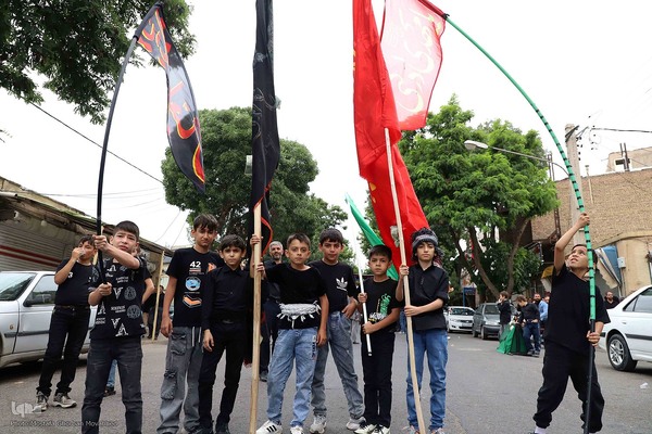 مراسم عزاداری عاشورای حسینی در شهرستان اهر