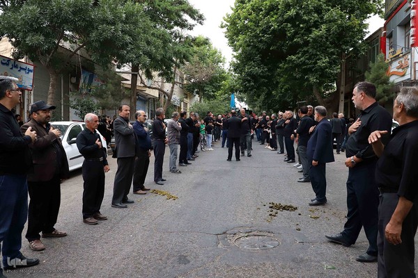 مراسم عزاداری عاشورای حسینی در شهرستان اهر