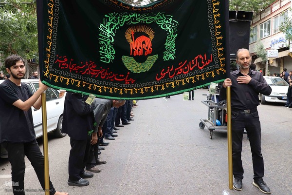 مراسم عزاداری عاشورای حسینی در شهرستان اهر