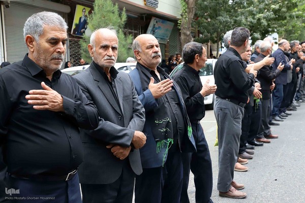 مراسم عزاداری عاشورای حسینی در شهرستان اهر