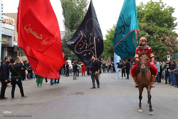 مراسم عزاداری عاشورای حسینی در شهرستان اهر