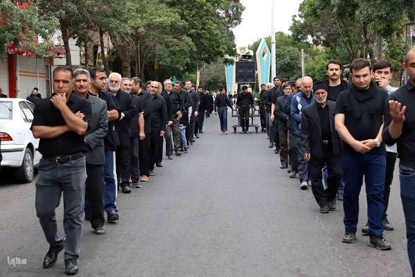 مراسم عزاداری عاشورای حسینی در شهرستان اهر