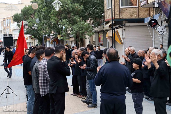 مراسم عزاداری عاشورای حسینی در شهرستان اهر