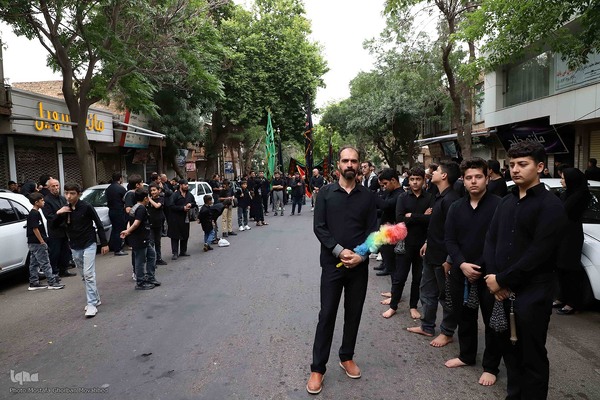 مراسم عزاداری عاشورای حسینی در شهرستان اهر