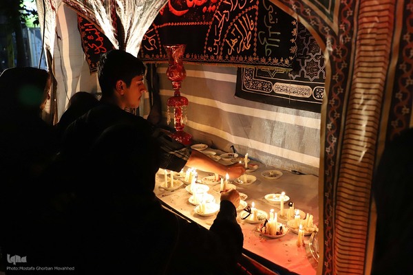 مراسم شام غریبان حسینی در اهر