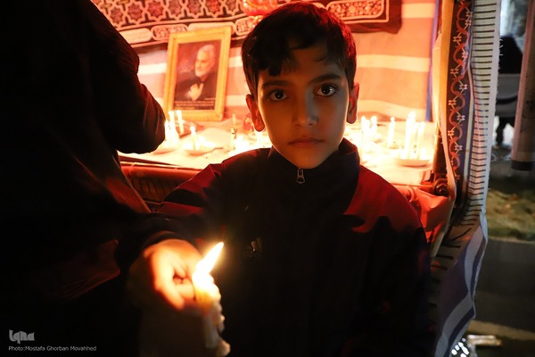 مراسم شام غریبان حسینی در اهر