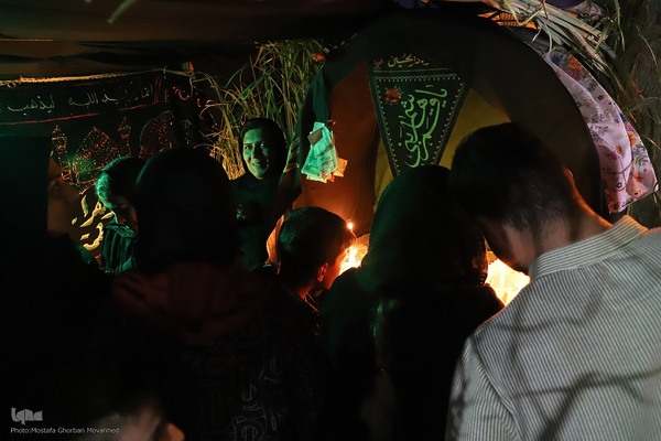 مراسم شام غریبان حسینی در اهر