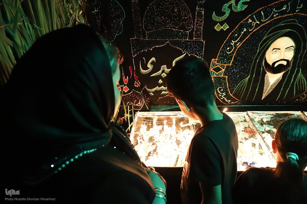 مراسم شام غریبان حسینی در اهر