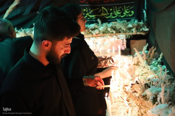 مراسم شام غریبان حسینی در اهر