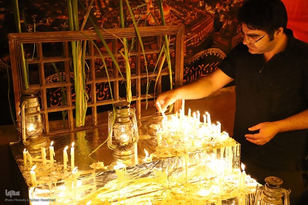 مراسم شام غریبان حسینی در اهر