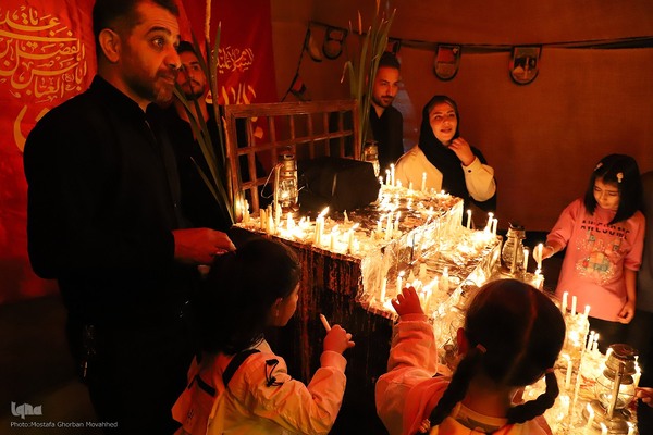 مراسم شام غریبان حسینی در اهر