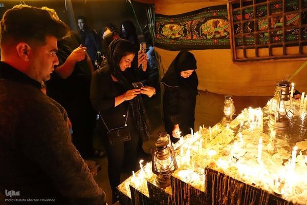 مراسم شام غریبان حسینی در اهر
