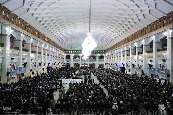 مراسم بزرگداشت شهدای اقتدار آذربایجان شرقی