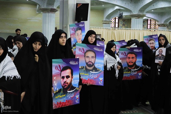 مراسم بزرگداشت شهدای اقتدار آذربایجان شرقی