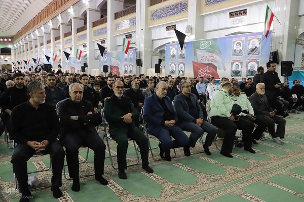 مراسم بزرگداشت شهدای اقتدار آذربایجان شرقی