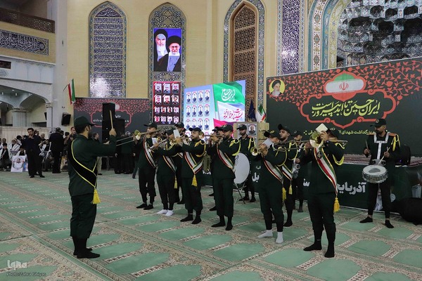 مراسم بزرگداشت شهدای اقتدار آذربایجان شرقی