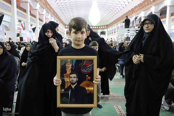 مراسم بزرگداشت شهدای اقتدار آذربایجان شرقی