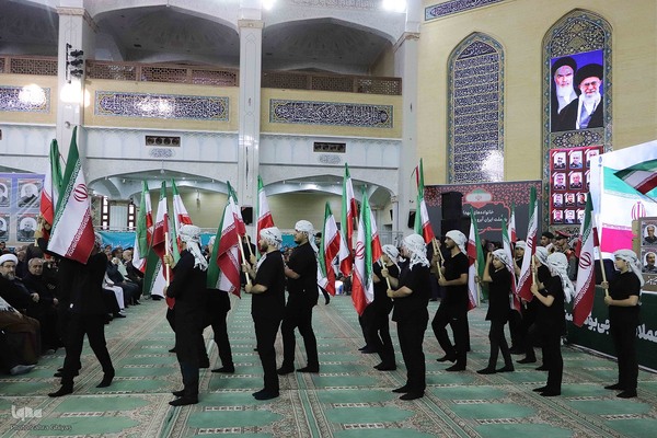 مراسم بزرگداشت شهدای اقتدار آذربایجان شرقی