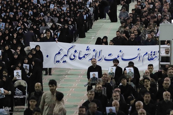 مراسم بزرگداشت شهدای اقتدار آذربایجان شرقی