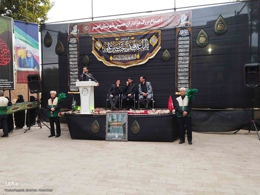 عزاداری سومین روز شهادت حضرت امام حسین (ع) در اهر