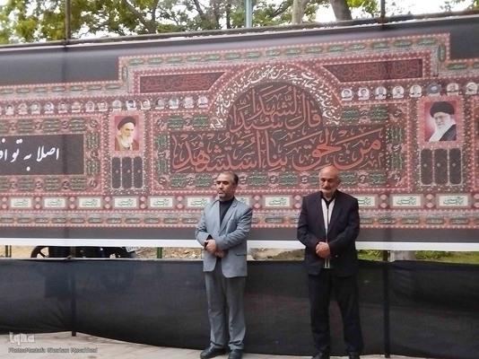 عزاداری سومین روز شهادت حضرت امام حسین (ع) در اهر