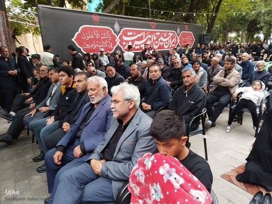 عزاداری سومین روز شهادت حضرت امام حسین (ع) در اهر