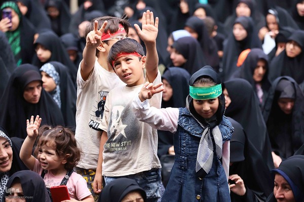 اجتماع زینبیون در تبریز