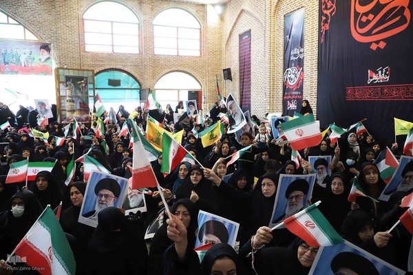 اجتماع زینبیون در تبریز