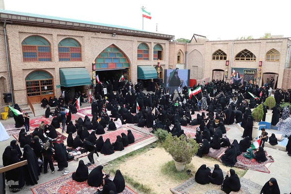 اجتماع زینبیون در تبریز