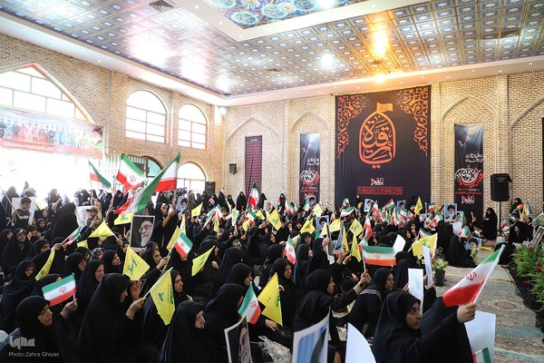 اجتماع زینبیون در تبریز