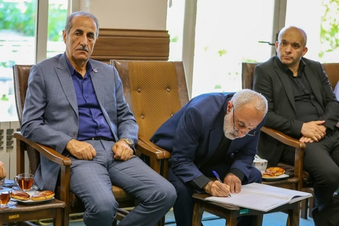 جلسه هیات امنای بزرگترین مسجد تبریز