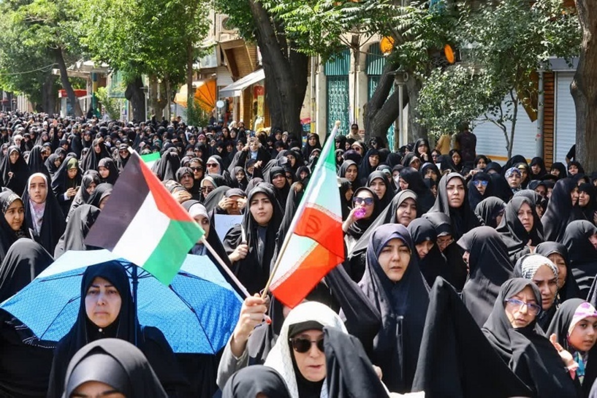 راهپیمایی جمعه‌های خشم و نصر در تبریز