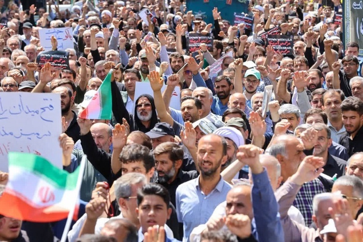 راهپیمایی جمعه‌های خشم و نصر در تبریز