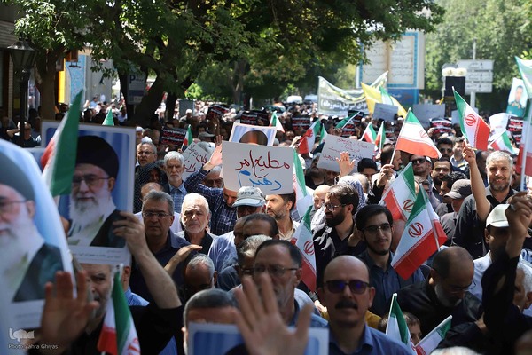 راهپیمایی جمعه خشم در تبریز