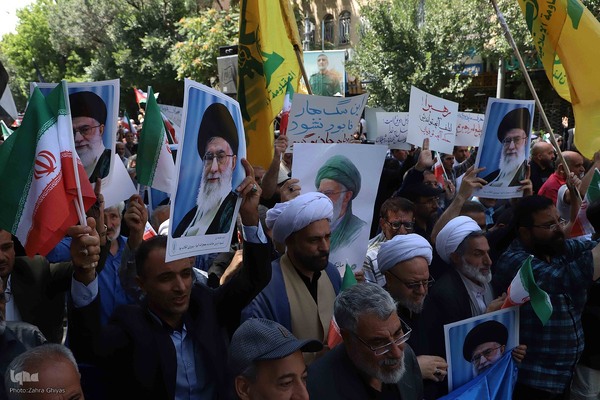 راهپیمایی جمعه خشم در تبریز