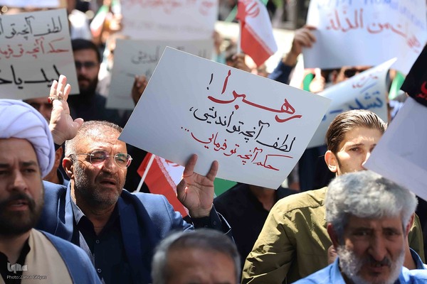 راهپیمایی جمعه خشم در تبریز