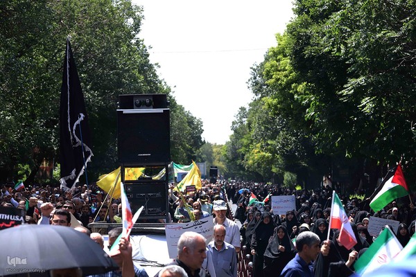 راهپیمایی جمعه خشم در تبریز