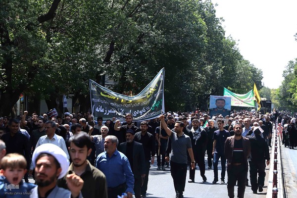 راهپیمایی جمعه خشم در تبریز