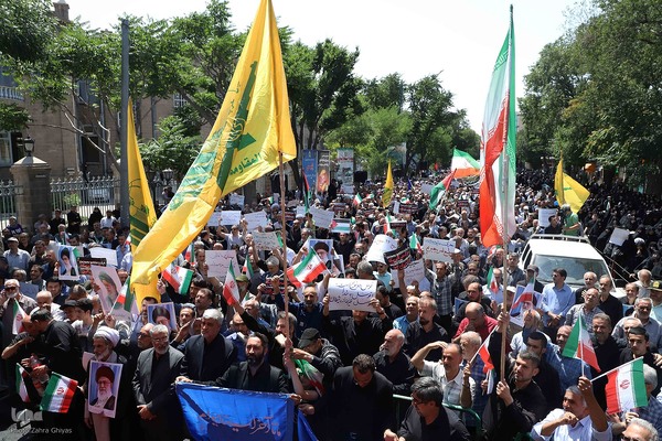 راهپیمایی جمعه خشم در تبریز