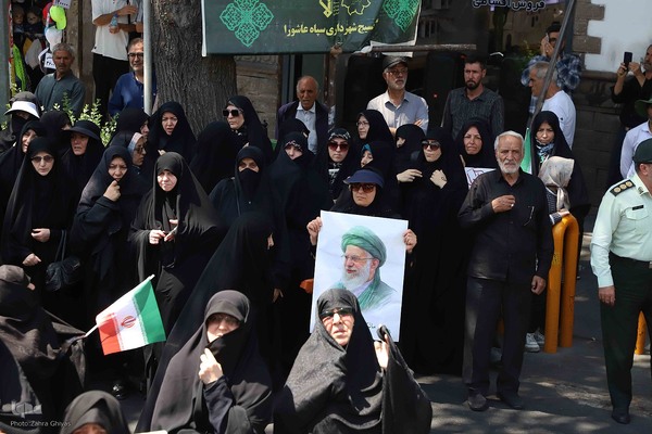 راهپیمایی جمعه خشم در تبریز