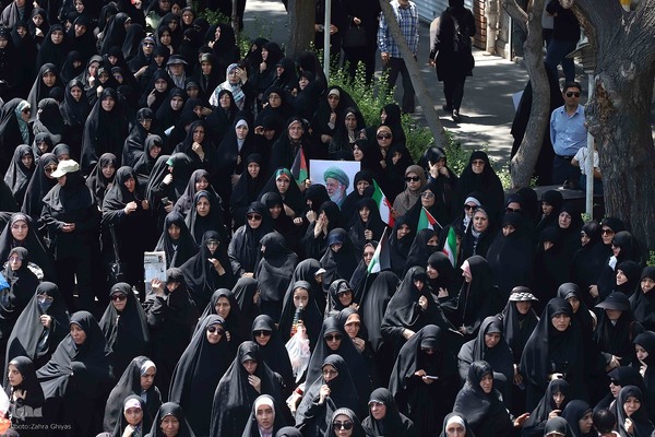 راهپیمایی جمعه خشم در تبریز