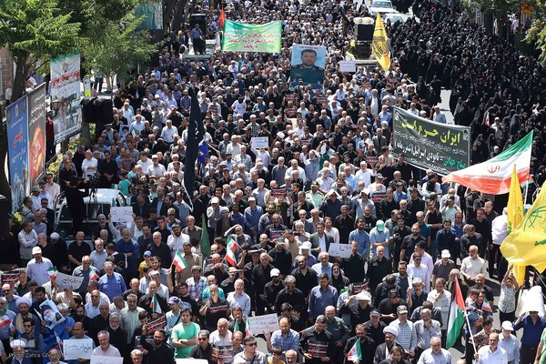 راهپیمایی جمعه خشم در تبریز