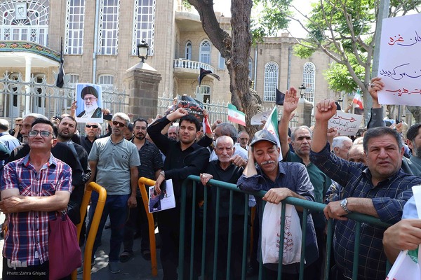 راهپیمایی جمعه خشم در تبریز